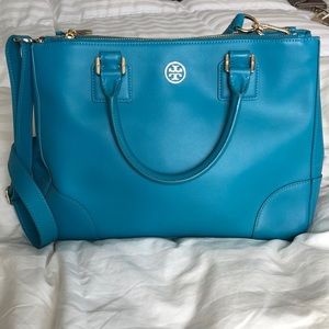 Tory Burch Robinson ZIP Tote